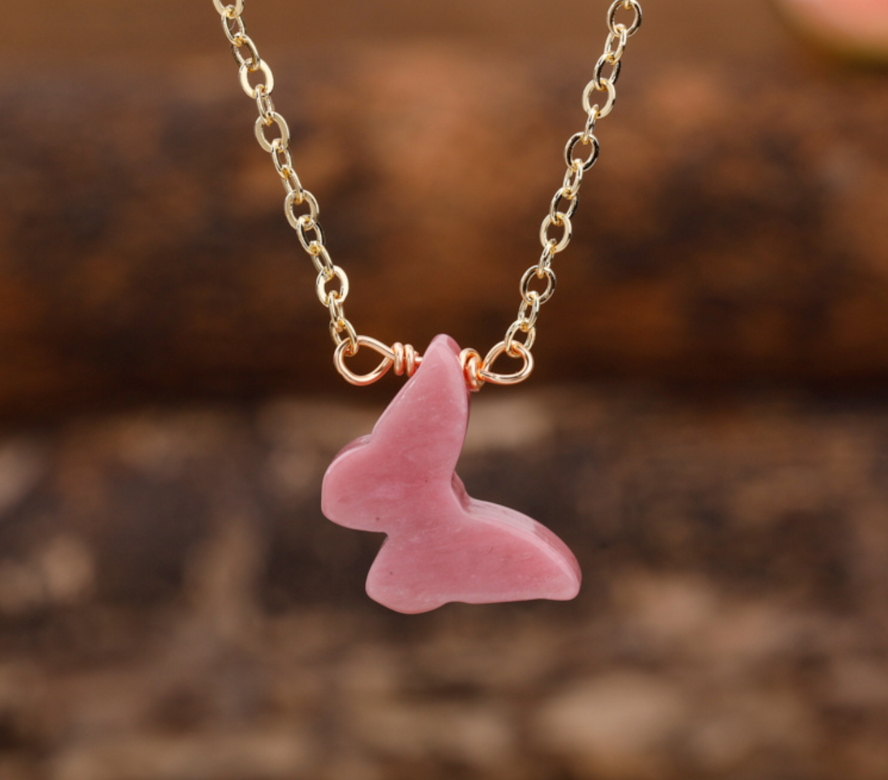 Dainty Butterfly Necklace