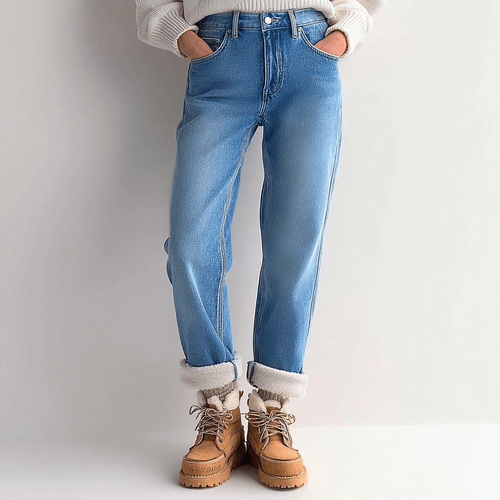 Noelle Fleece-Lined Jeans