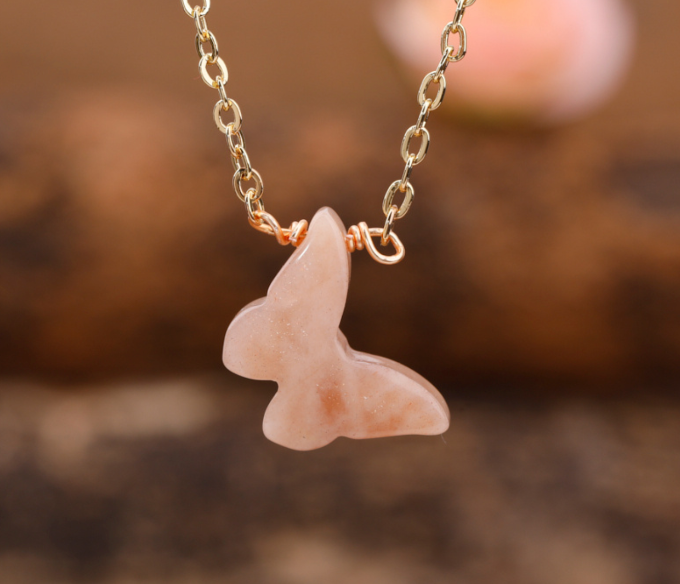 Dainty Butterfly Necklace