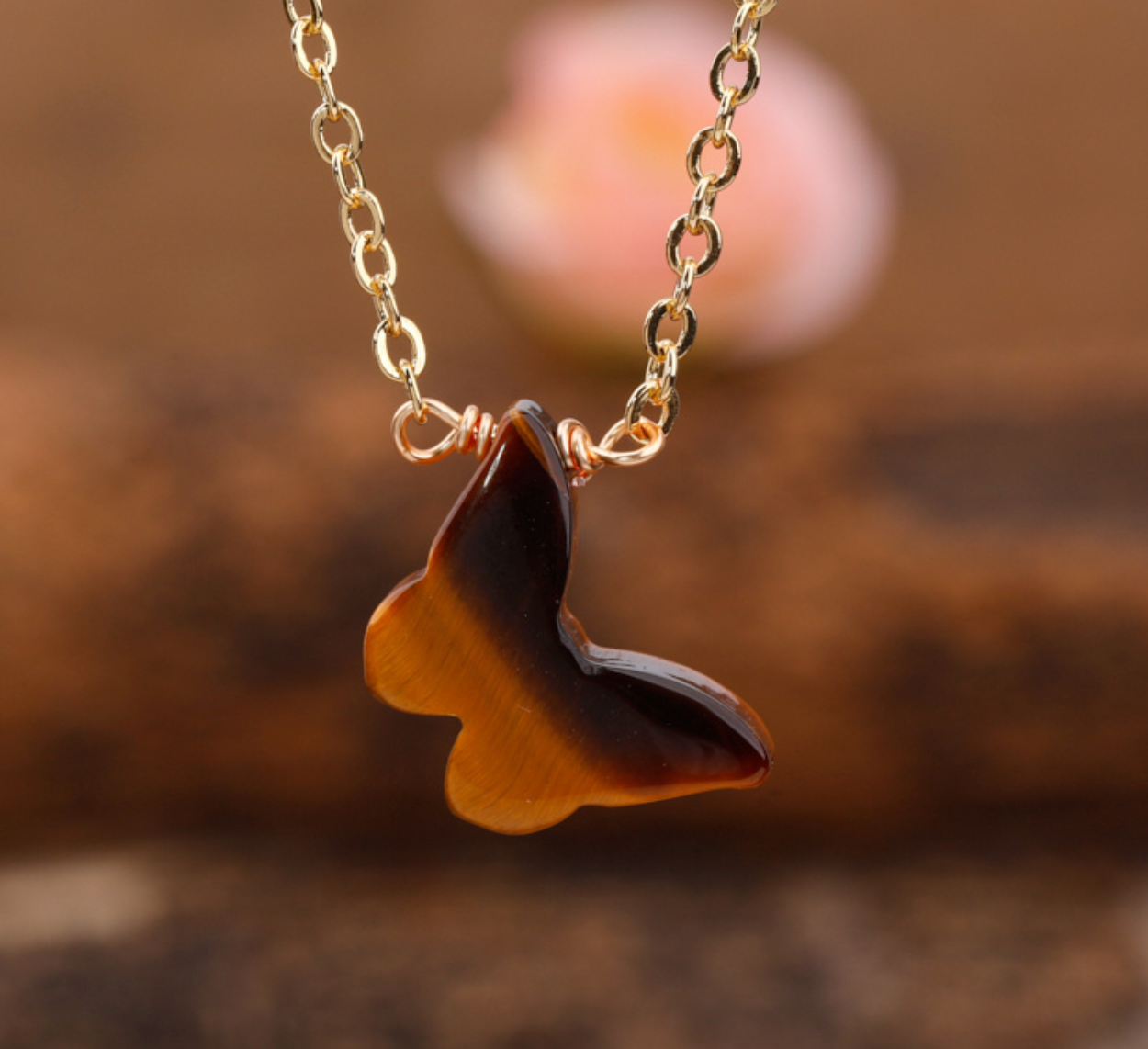 Dainty Butterfly Necklace