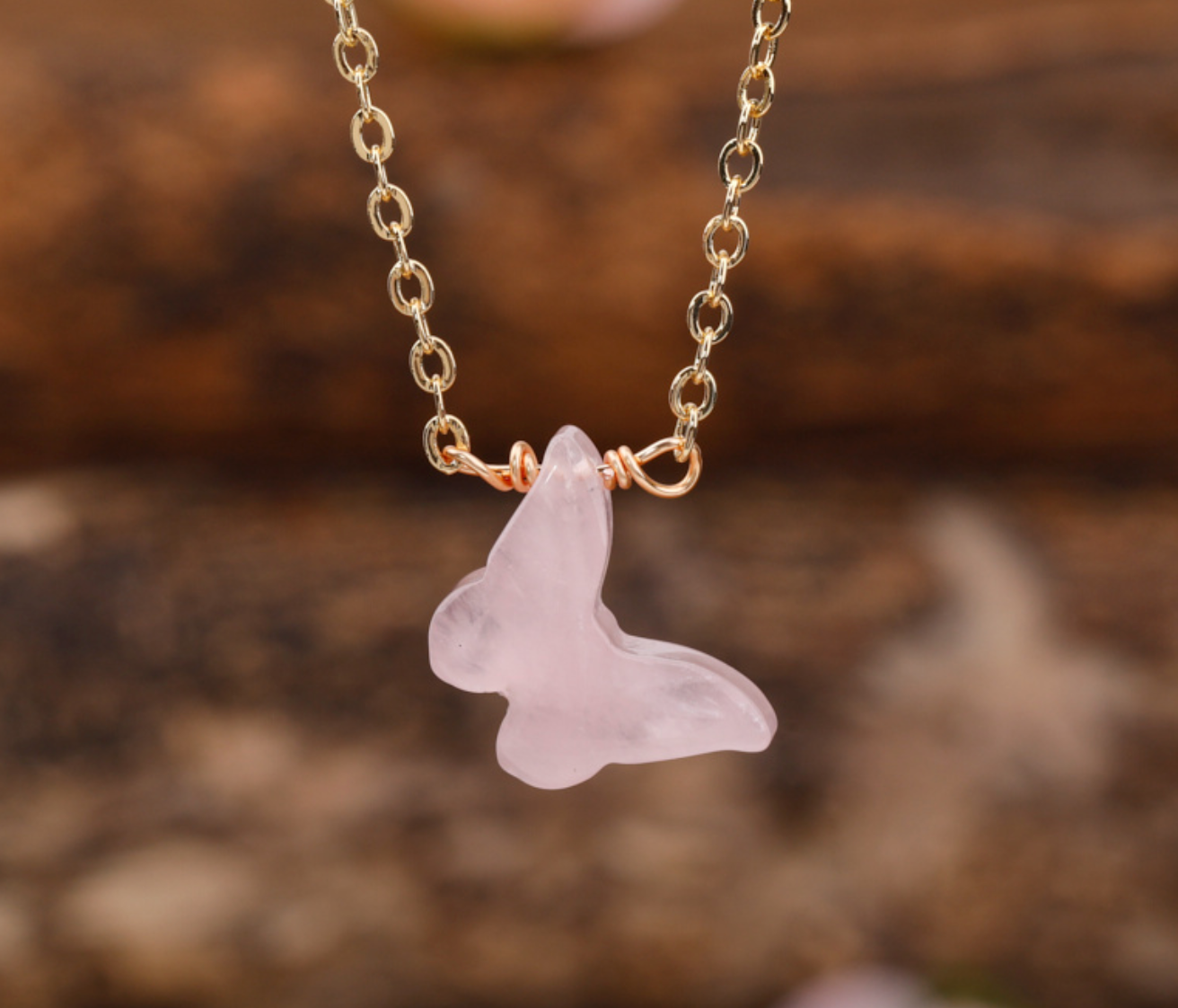 Dainty Butterfly Necklace